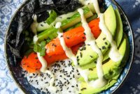 Salmon Chirashi Sushi Bowl Recipe: Easy Homemade Salmon Donburi