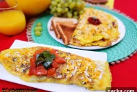 Grandma Gwen’s Bacon and Cheese Omelet Recipe—Classic Egg Omelet