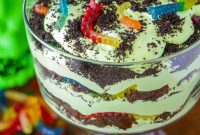 Oogie Boogie Halloween Trifle Recipe: Spooky Layered Dessert Tutorial