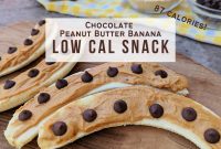 Low-Cal Chocolate Banana Bites with Peanut Butter Filling