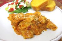 Creamy Baked Tortellini with Golden Parmesan Crust