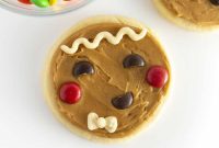 Circle Gingerbread Man Sugar Cookies — Festive Round Cookie Recipe