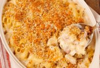 Herbed French Macaroni & Cheese with Ham