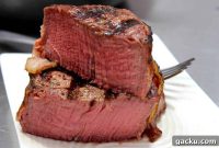Smoked Bacon-Wrapped Filet Mignon: Tender Beef Steak Recipe