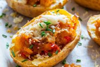 Ultimate Twice-Baked Potatoes Recipe for Crispy, Cheesy Potatoes