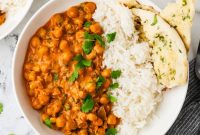 Restaurant-Style Chickpea Tikka Masala Recipe