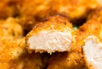 Crispy Pan-Seared Chicken Cutlets with Lemon Garlic Sauce