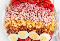 Classic Chef Salad Recipe with Fresh Ingredients and Homemade Dressing