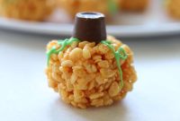Pumpkin Rice Krispie Treats Recipe for Fall Desserts