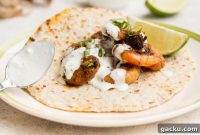 Spicy Blackened Shrimp Tacos with Cilantro Lime Slaw