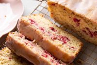 Lemon Raspberry Poppy Seed Loaf Cake Recipe