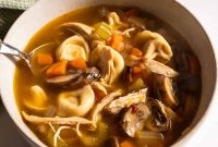 Creamy Chicken Tortellini Soup Recipe for Cozy Weeknights