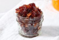 Citrus Cranberry Compote with Orange Zest