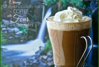 Creamy White Chocolate Mint Coffee with Four Liqueurs (Iced Option)