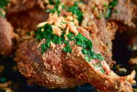 Crispy Butter-Garlic Whole Fried Chicken Recipe