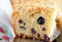Blueberry Crumb Coffee Cake Recipe