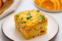 Slow-Cooker Breakfast Casserole with Sausage and Hash Browns