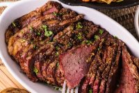 Smoked and Braised Corned Beef Recipe for Tender, Flavorful Meat