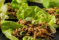 Savory Ground Chicken Lettuce Wraps with Asian-Inspired Sauce