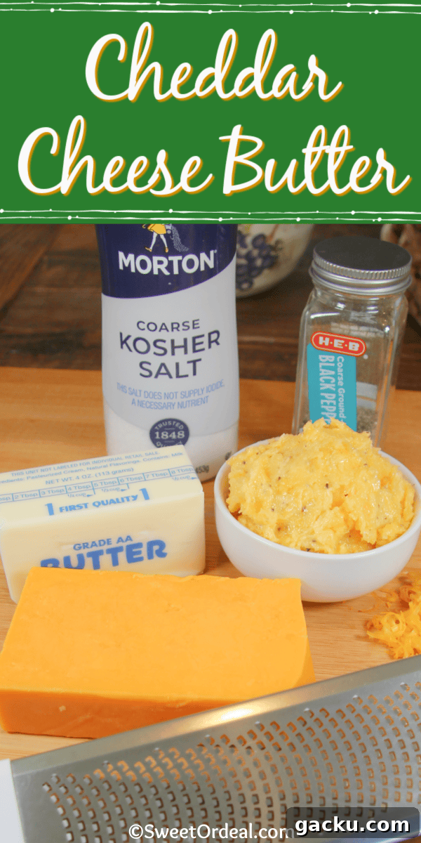 Cheddar Cheese Butter