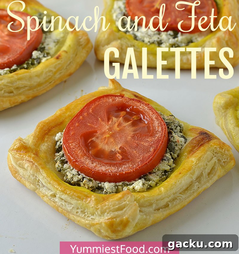 Crispy Spinach and Feta Galettes Recipe for Entertaining 2 Spinach and Feta Galettes Recipe