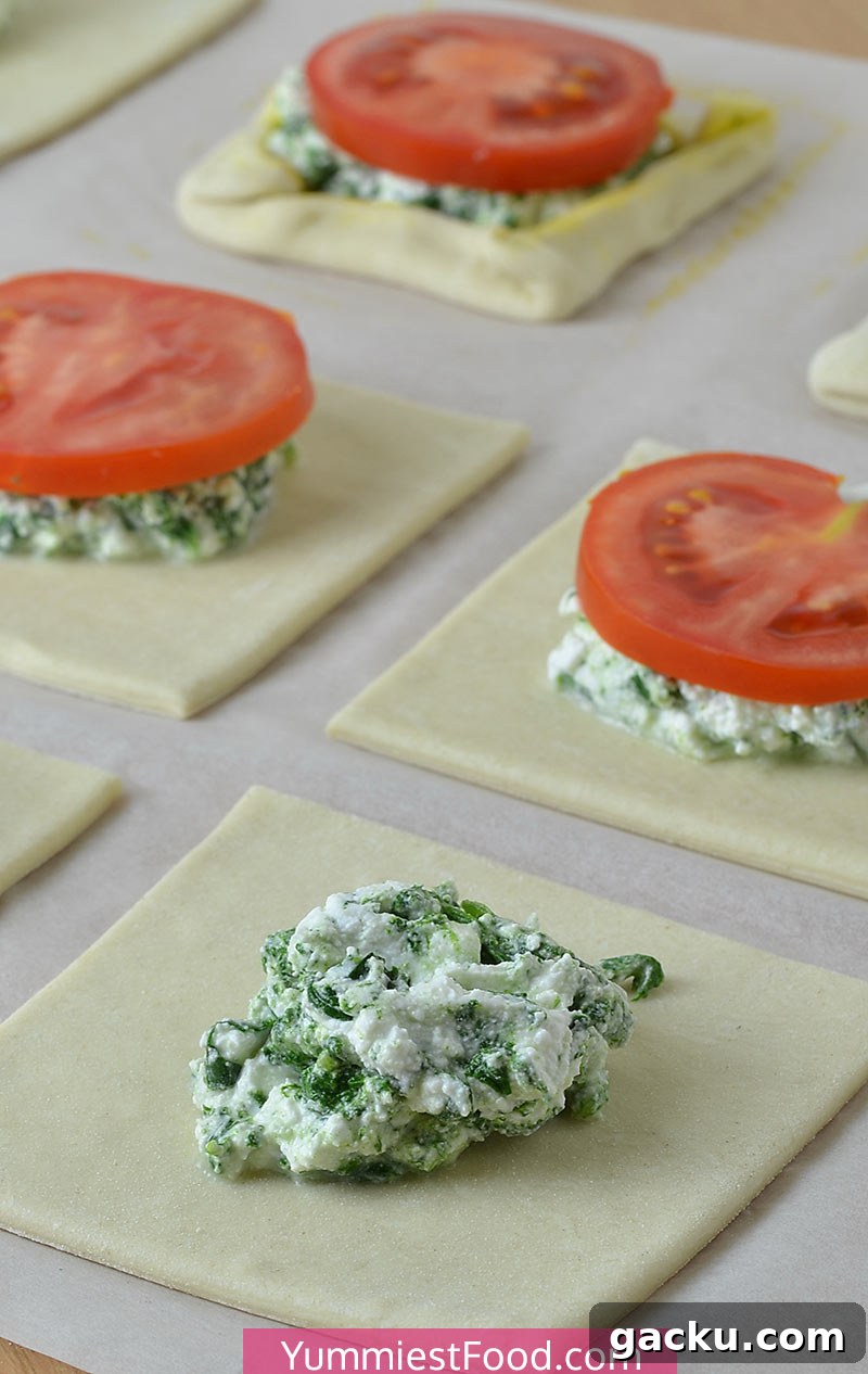 Crispy Spinach and Feta Galettes Recipe for Entertaining 3 Spinach and Feta Galettes