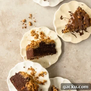 spiced chocolate pear cake