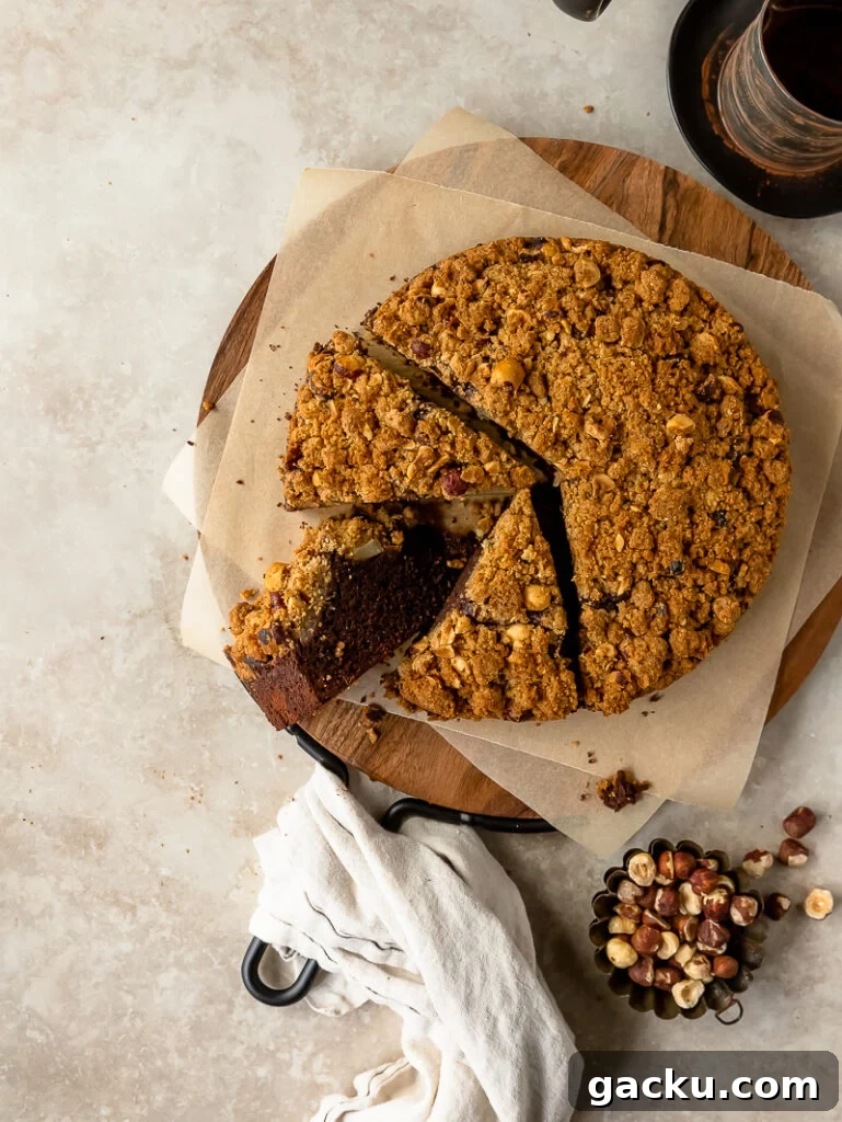 spiced chocolate pear cake