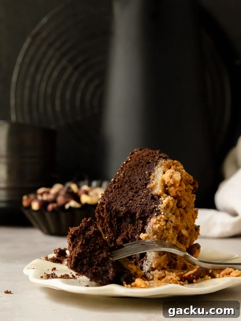 spiced chocolate pear cake