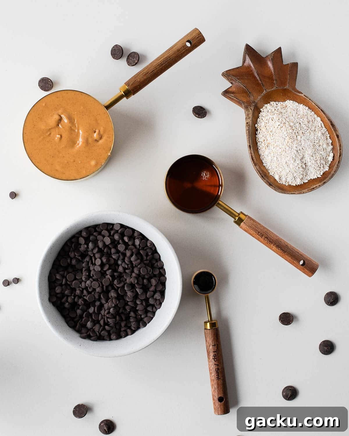 5-Ingredient Peanut Butter Cookie Dough Energy Bites 3 Simple ingredients you'll need for edible peanut butter cookie dough