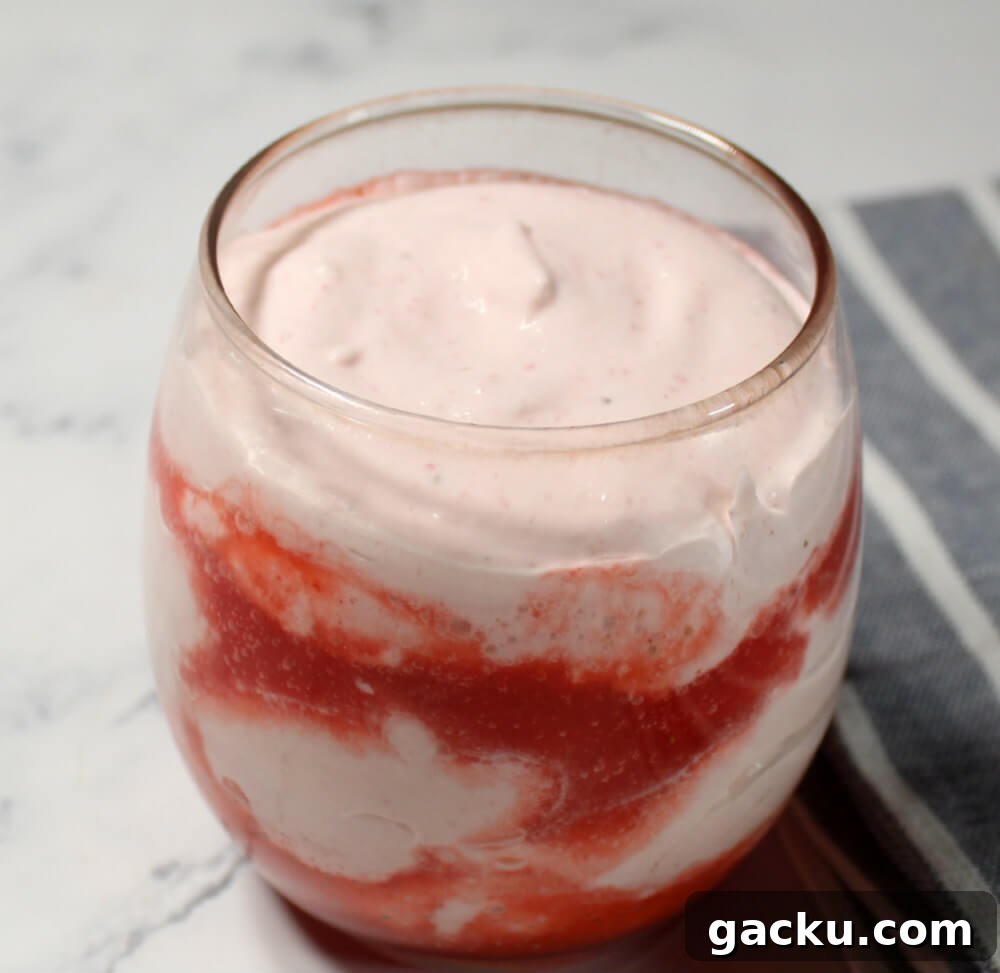 Keto Strawberry Fool Dessert7