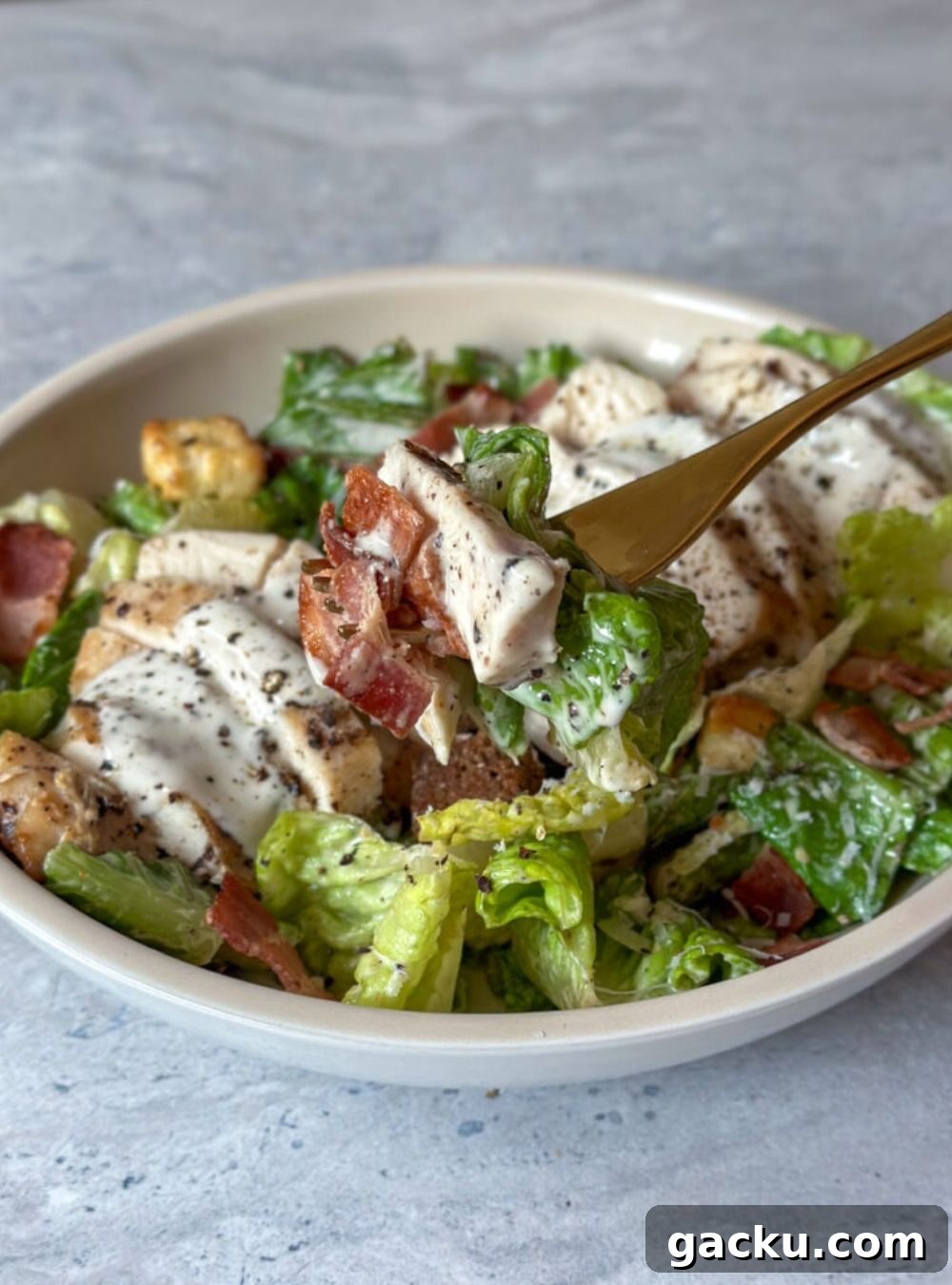 50+ Crowd-Pleasing Summer Recipes for Parties and Gatherings 14 chicken caesar salad