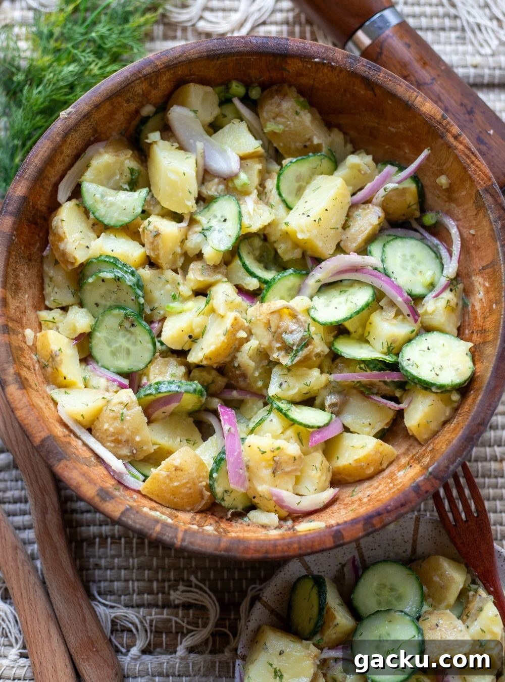 50+ Crowd-Pleasing Summer Recipes for Parties and Gatherings 19 dill pickle potato salad