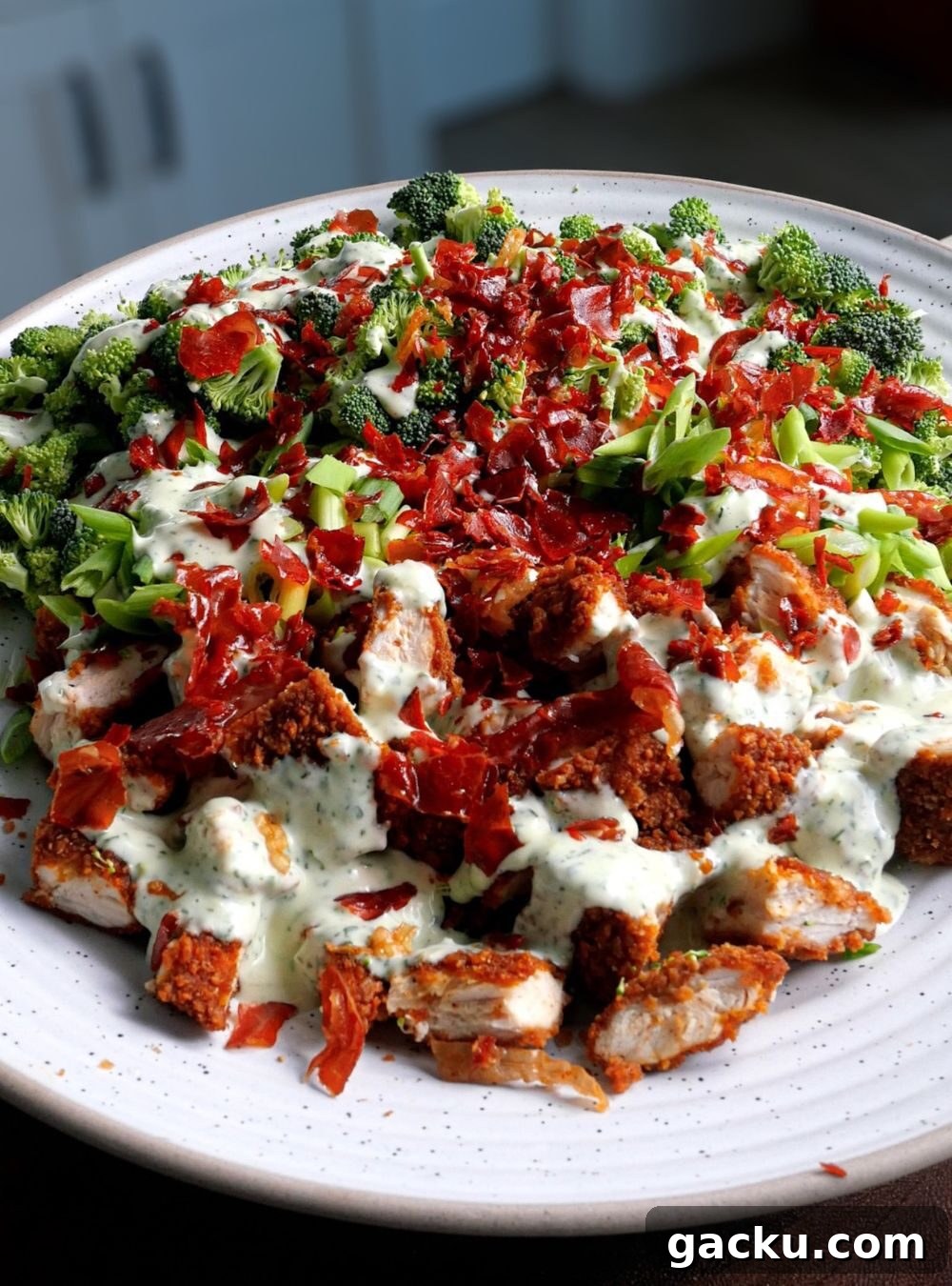 50+ Crowd-Pleasing Summer Recipes for Parties and Gatherings 23 chicken "bacon" ranch brocolli salad