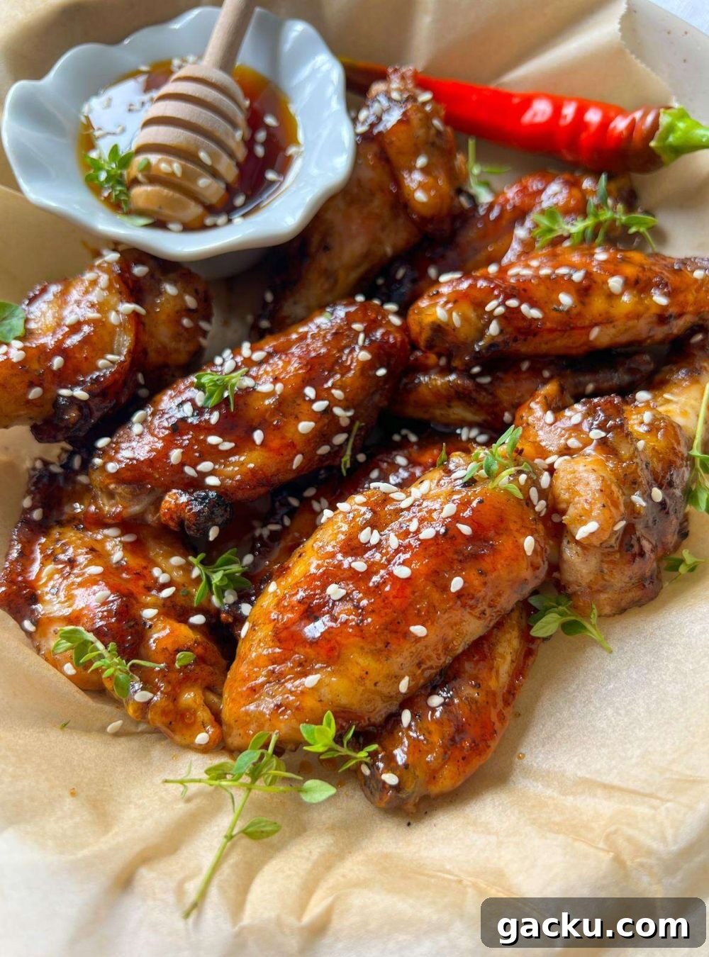 50+ Crowd-Pleasing Summer Recipes for Parties and Gatherings 32 honey bbq chicken wings