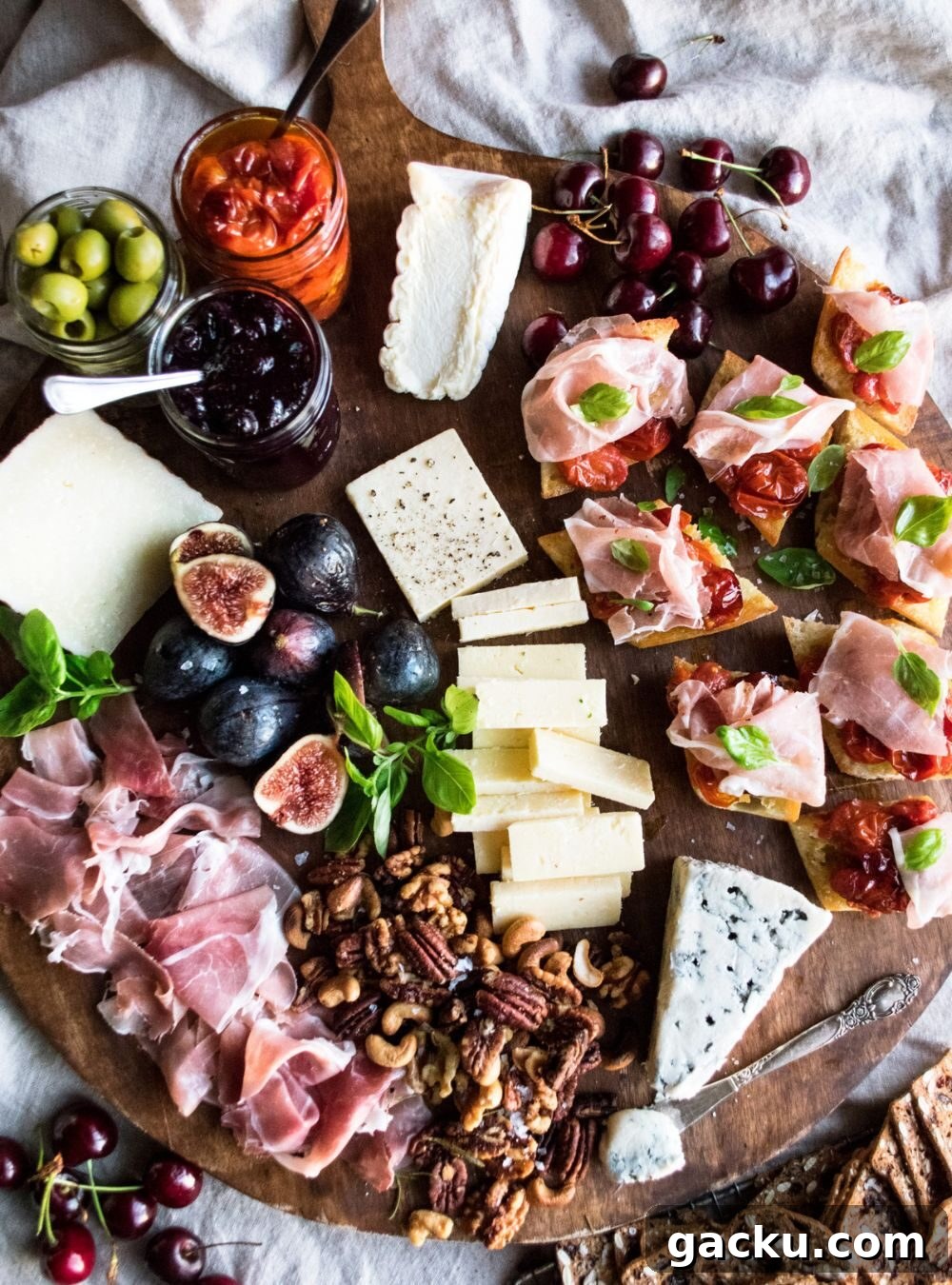 50+ Crowd-Pleasing Summer Recipes for Parties and Gatherings 45 summer cheese and charcuterie picnic board