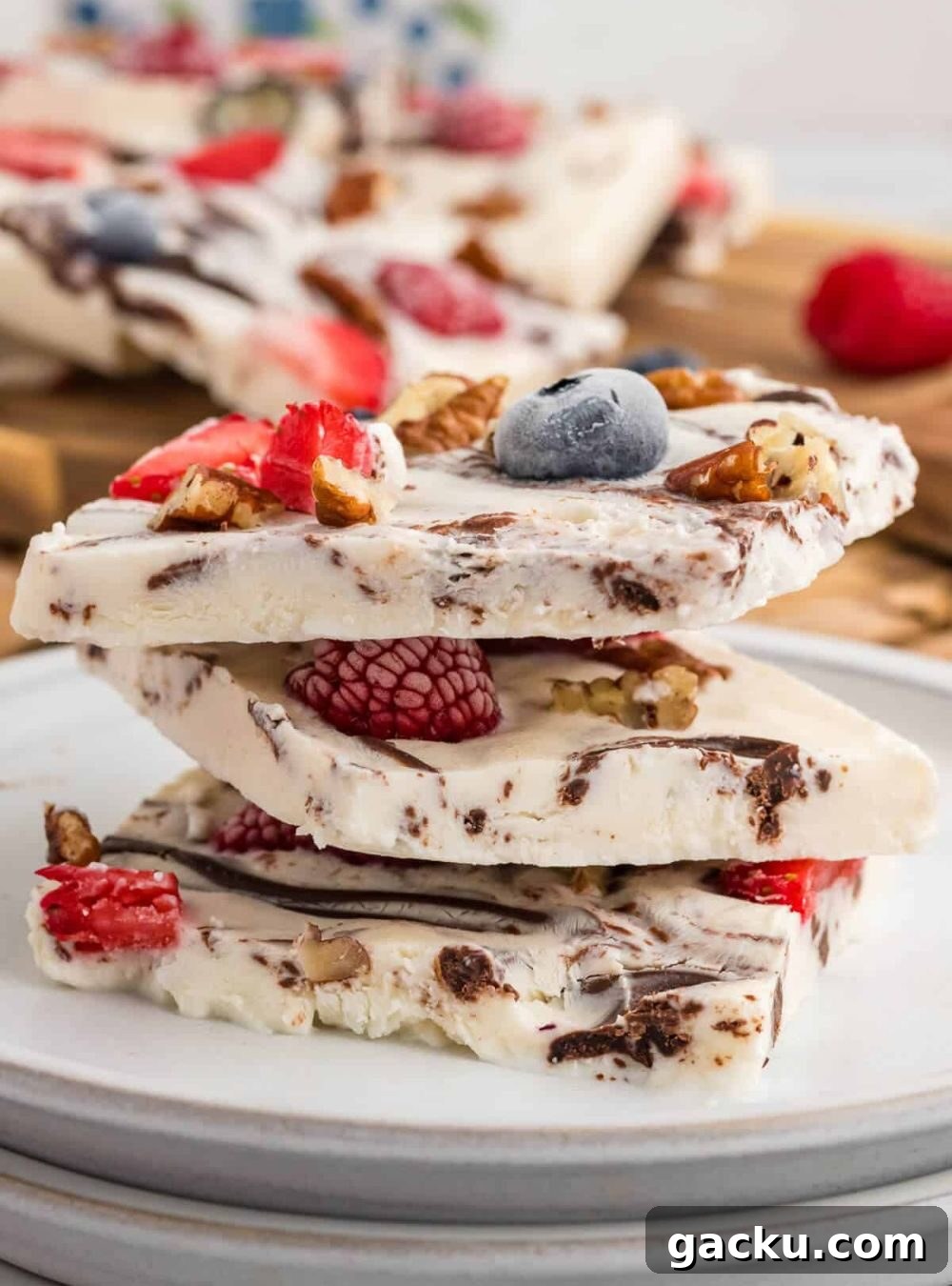 50+ Crowd-Pleasing Summer Recipes for Parties and Gatherings 51 frozen yogurt bark
