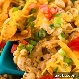 Creamy Taco Macaroni Salad Recipe for Picnics and Potlucks 2 taco macaroni salad recipe