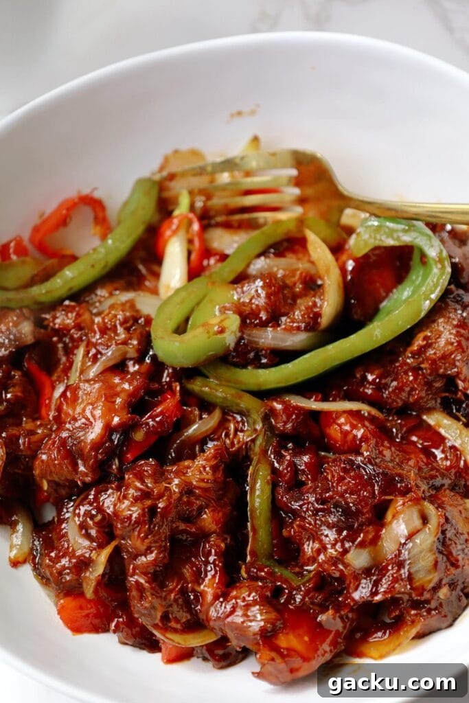 Vegan Sweet Chili Beef Stir-Fry: Plant-Based Recipe with Seitan 2 vegan beef