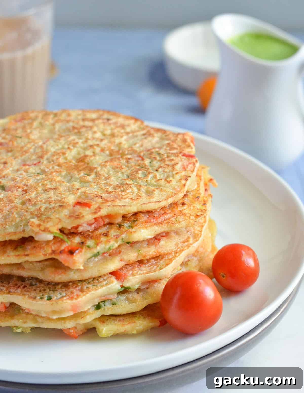 41 Irresistible Griddle Recipes for Every Meal 19 Savory Vegetable Pancake with Oats