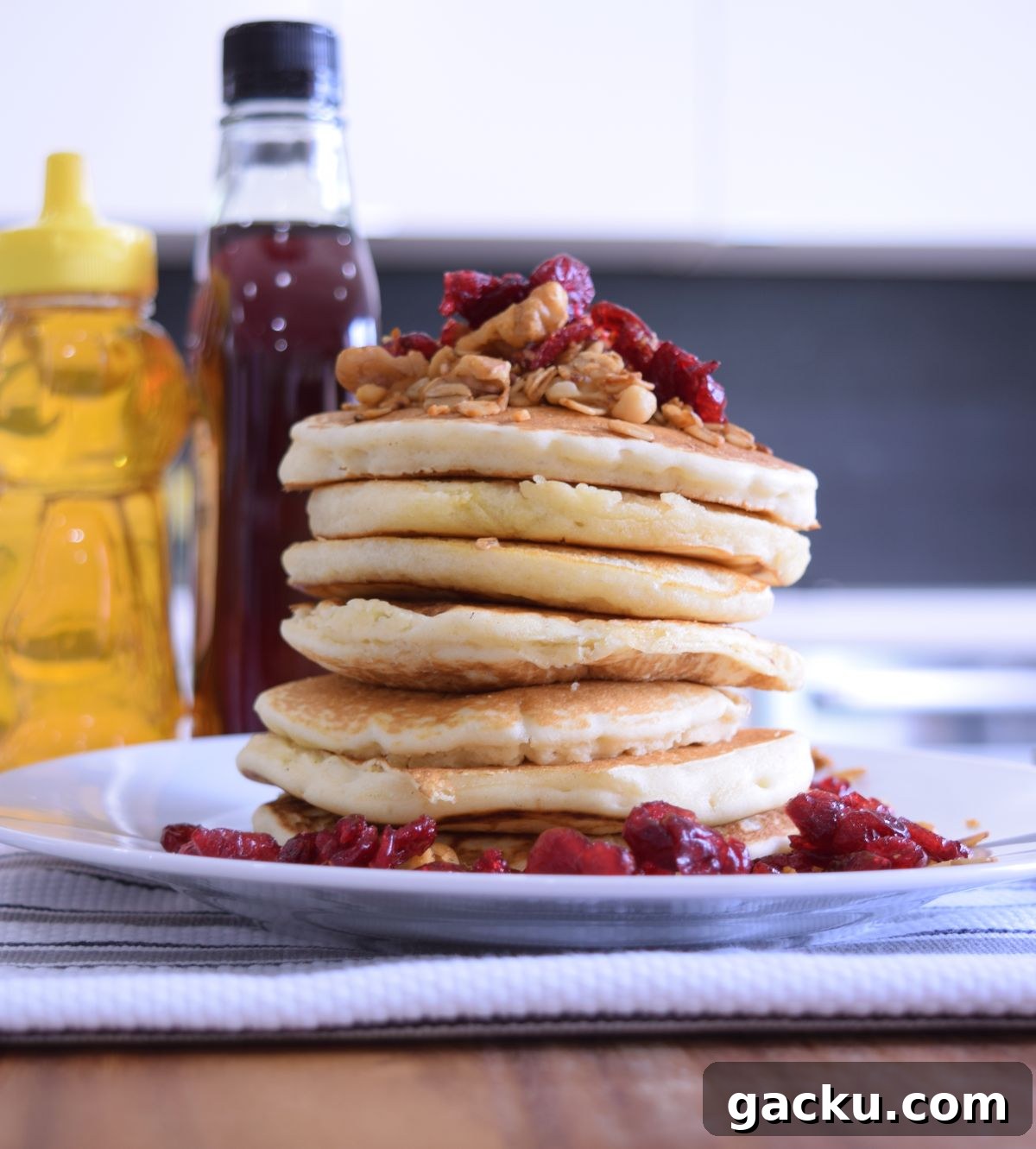41 Irresistible Griddle Recipes for Every Meal 40 Maple Cranberry Granola Pancakes