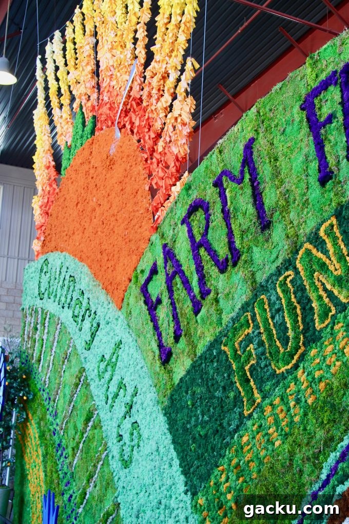 OC FAIR 2017 | Judging Cakes and Cupcakes Culinary Arts moss wall