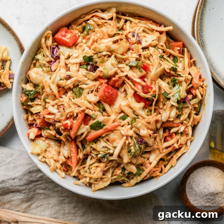 Thai Style Cabbage Salad