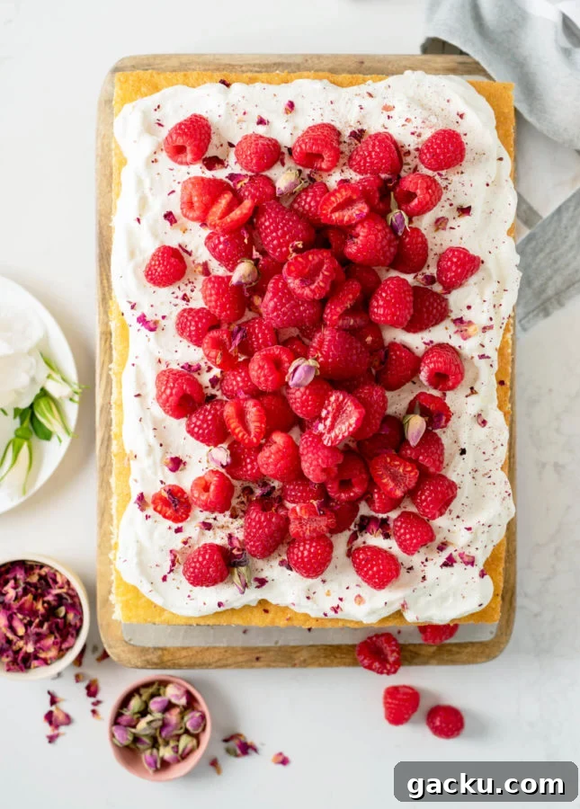 Easy, Versatile Layered Sheet Cake // FoodNouveau.com