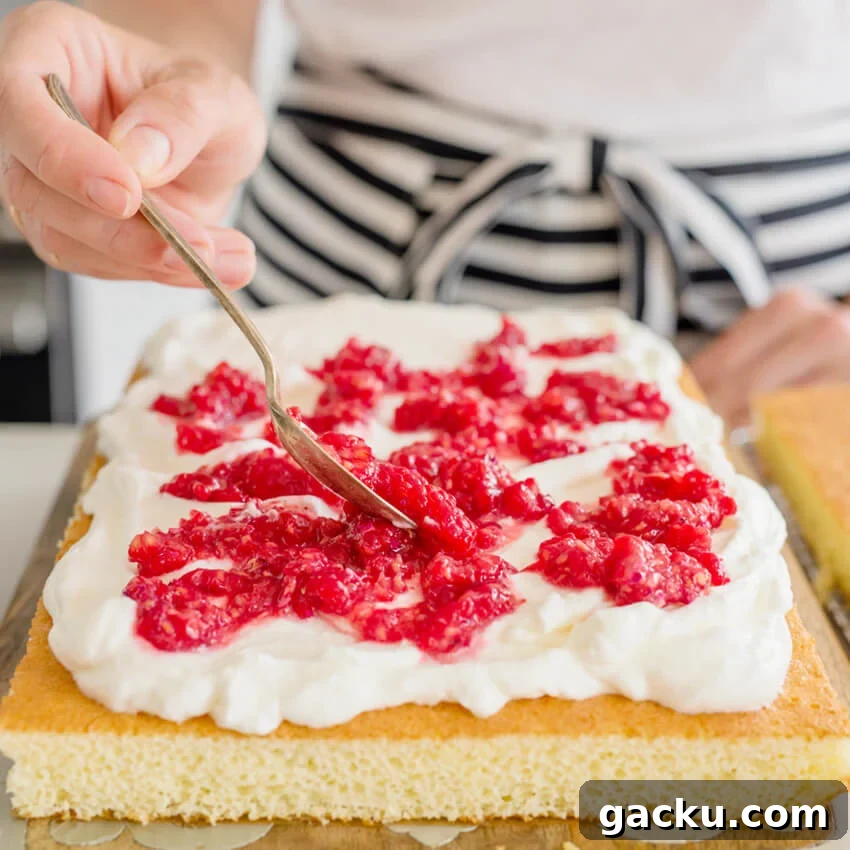 Easy, Versatile Layered Sheet Cake // FoodNouveau.com