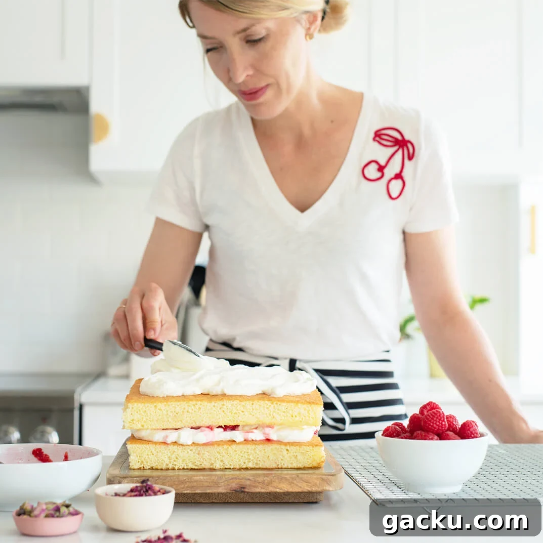 Easy, Versatile Layered Sheet Cake // FoodNouveau.com