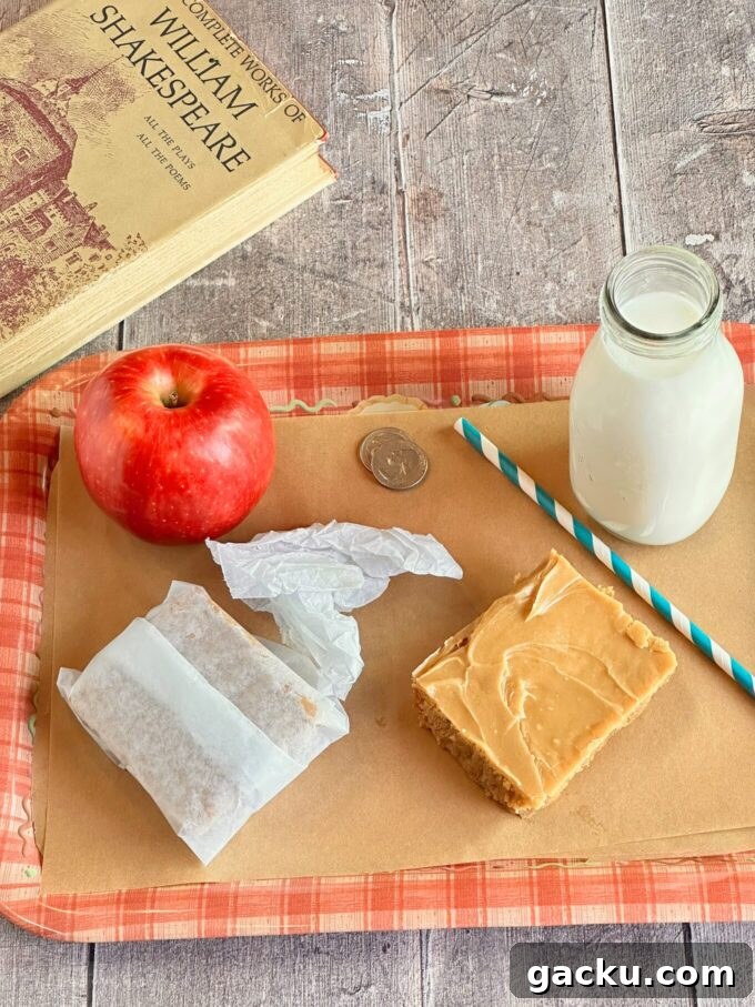 Classic Lunch Lady Peanut Butter Bars Recipe for School Treats 3 Lunch Lady Peanut Butter Bars.