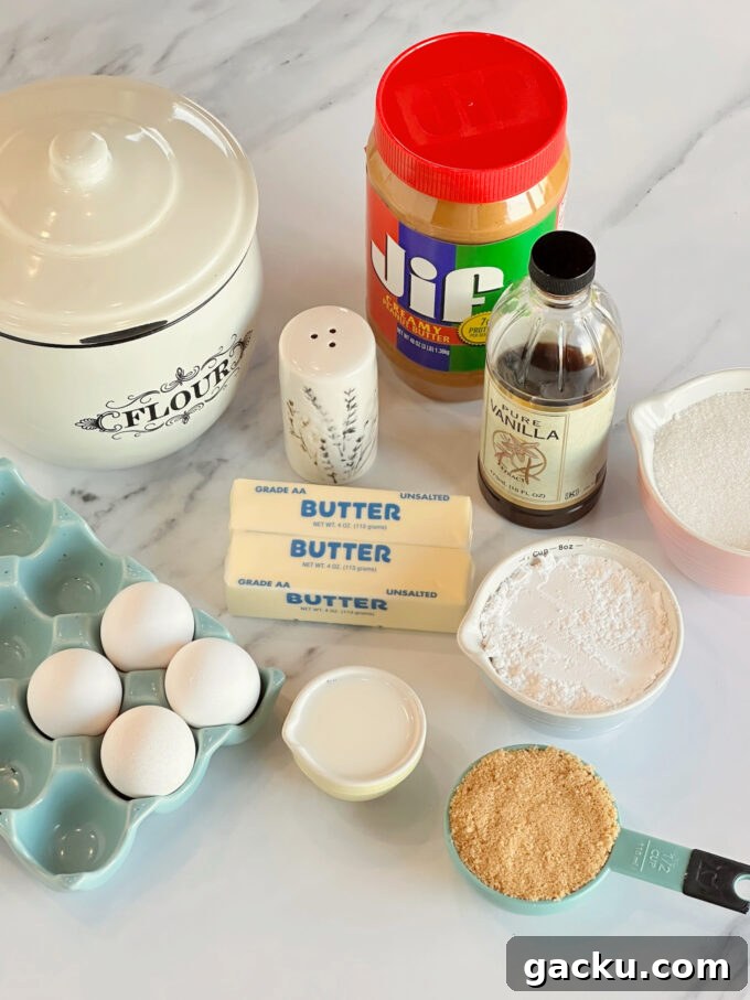 Classic Lunch Lady Peanut Butter Bars Recipe for School Treats 4 img 130507 3