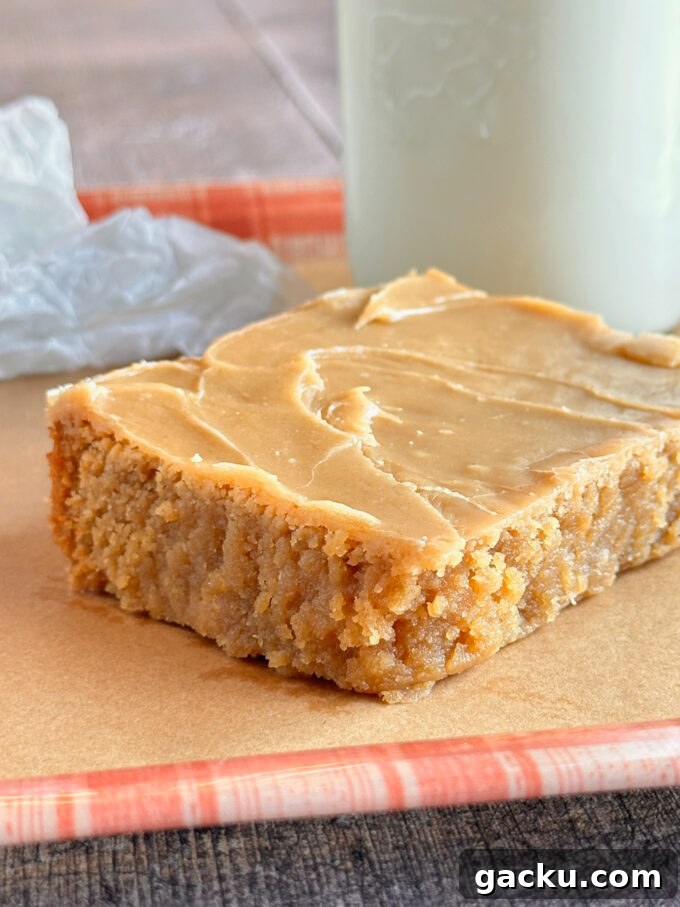 Classic Lunch Lady Peanut Butter Bars Recipe for School Treats 10 Lunch Lady Peanut Butter Bars.
