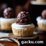 cropped close up image of mini no bake cheesecake